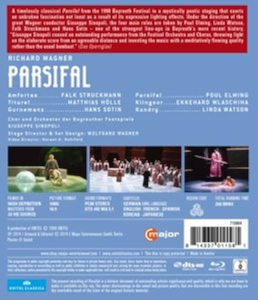 その他 Wagner: Parsifal [Blu-ray] n5ksbvb Wagner: Parsifal [Blu-ray] n5ksbvbの通販 by ドリエム